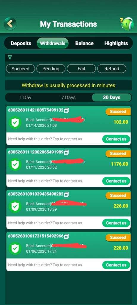 Yono Games Withdraw proof - yonors.com
